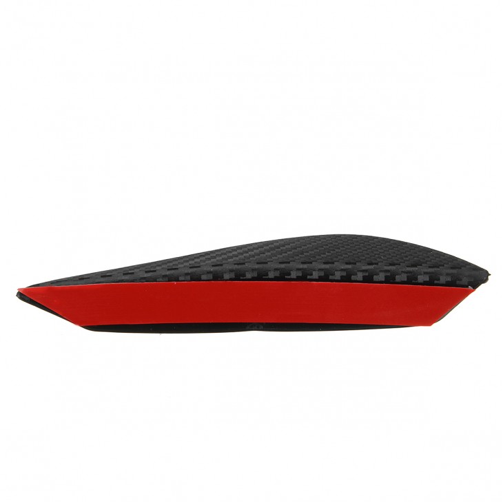 Set 4 buc. aripioare ornamentale bara tuning, culoare carbon -  - AVEX