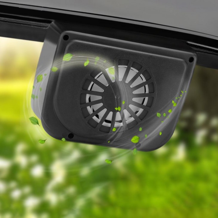 Ventilator auto cu panou solar AG166C -  - AVEX