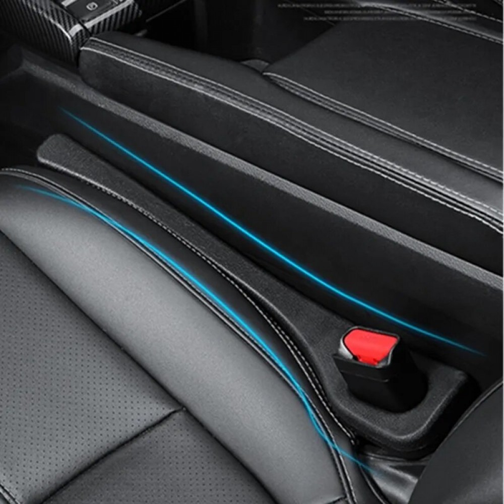 Set 2 protectii anti-cadere obiecte intre scaune, culoare NEGRU, dimensiune 40 x 6,5 cm -  - AVEX