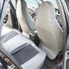 Set huse scaune auto Premium, model BLAZE Elite, design Sportiv,  universale, ergonomice, Piele Ecologica cu insertii textile, culoare Gri/Crem