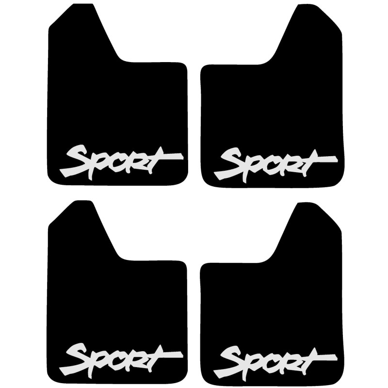Set 4 Aparatori Noroi SPORT din cauciuc pentru autoturisme, universale, model Sport, dimensiune 30 x 23cm Set 4 Aparatori Noroi SPORT din cauciuc pentru autoturisme, universale, model Sport, dimensiune 30 x 23cm