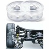 Set 2 inele distantiere pentru intarire arcuri autovehicule, material cauciuc siliconat, marime L