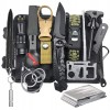 Kit complet de supravieturire 18-in-1 piese pentru camping, calatorii, offroad, ATV, SSV Kit complet de supravieturire 18-in-1 piese pentru camping, calatorii, offroad, ATV, SSV