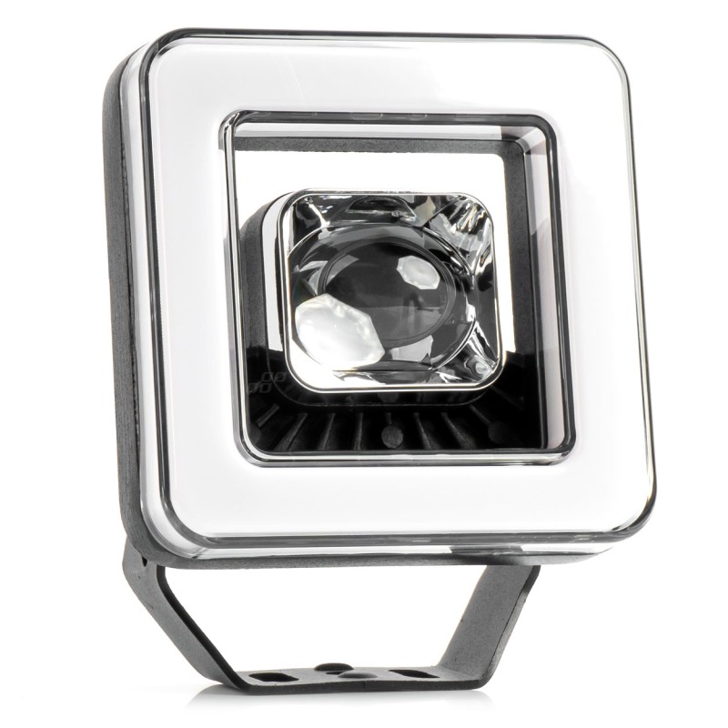 Proiector LED cu Angel Eye model AWL57, pozitie, semnalizare, faza lunga/scurta, pentru Off-Road, ATV, SSV, putere 45W, 8000lm, tensiune 9-36V, dimensiuni 114,5 x 114,5 x 51 mm Proiector LED cu Angel Eye model AWL57, pozitie, semnalizare, faza lunga/scurta, pentru Off-Road, ATV, SSV, putere 45W, 8000lm, tensiune 9-36V, dimensiuni 114,5 x 114,5 x 51 mm