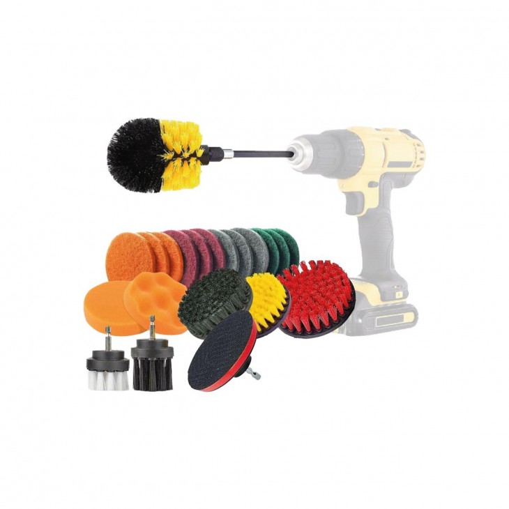 Set 22 piese perii de curatare si slefuire -  - AMIO