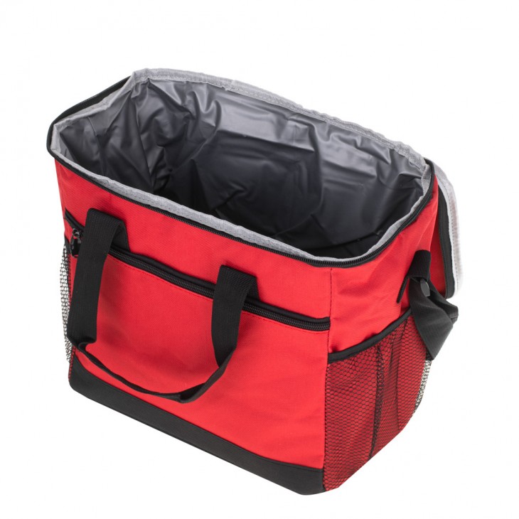 Geanta termoizolanta pentru picnic sau plaja, capacitate 16l, culoare Rosie -  - AVEX