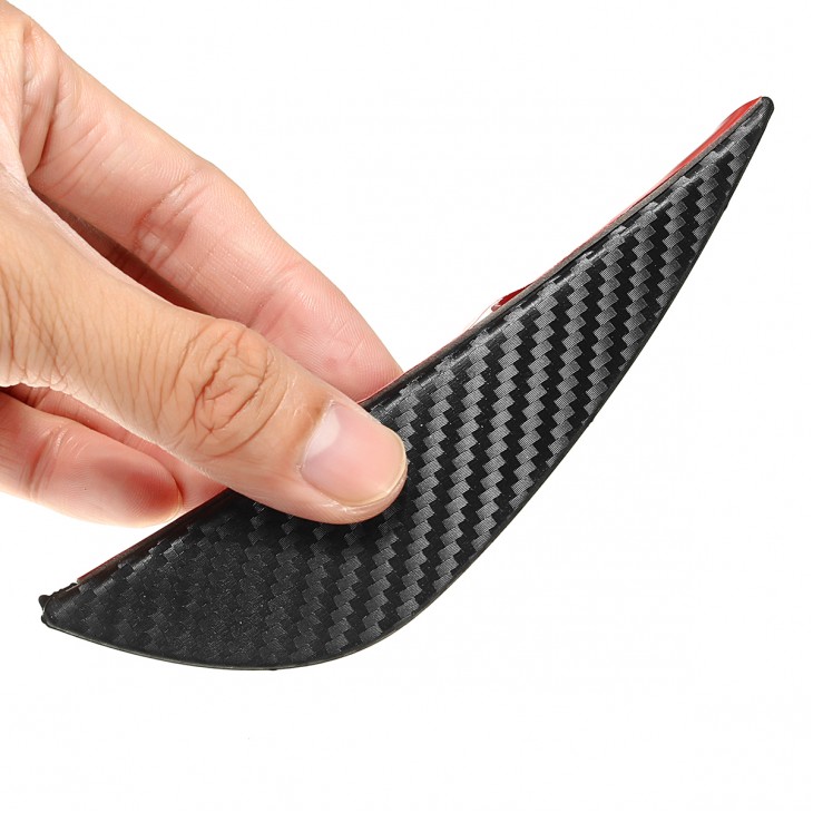 Set 4 buc. aripioare ornamentale bara tuning, culoare carbon -  - AVEX