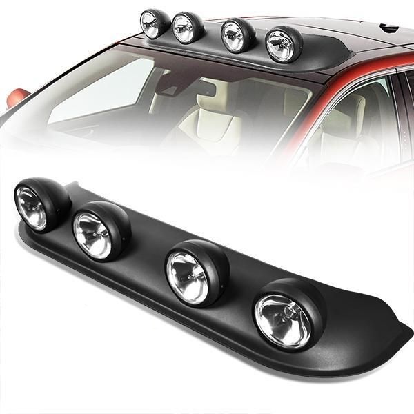 Ansamblu format din 4 proiectoare cu Led si Angel Eyes, montaj pe plafon sau capota, alimentare 12V, lungime 85cm, destinat vehiculelor Off-Road Ansamblu format din 4 proiectoare cu Led si Angel Eyes, montaj pe plafon sau capota, alimentare 12V, lungime 85cm, destinat vehiculelor Off-Road