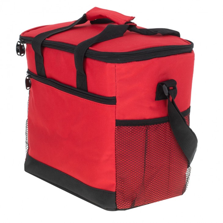 Geanta termoizolanta pentru picnic sau plaja, capacitate 16l, culoare Rosie -  - AVEX