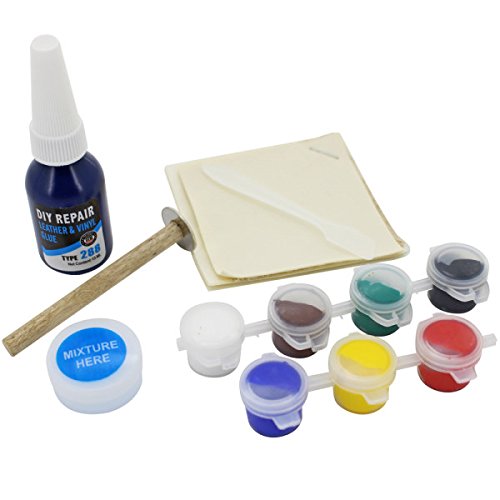 Kit reparatie piele naturala sau sintetica pentru tapiterii auto Kit reparatie piele naturala sau sintetica pentru tapiterii auto