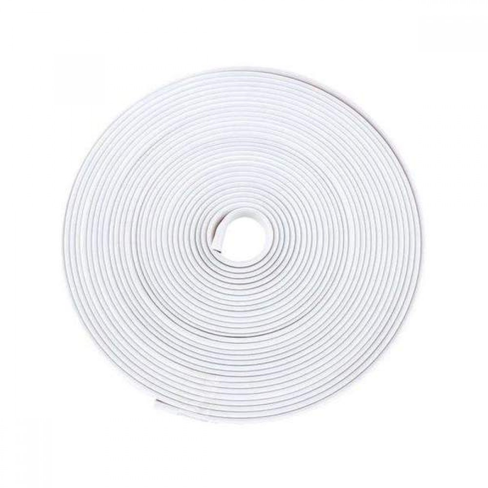 Inele de protectie si decor jante, adezive, din plastic flexibil - ALB