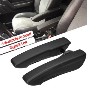 Set 2 buc. cotiere auto universale, reglabile si sistem rabatabil cu montaj pe lateralul scaunului (stanga/dreapta) pentru scaune individuale sofer sau pentru autoutilitare transport persoane, autobuze, microbuze