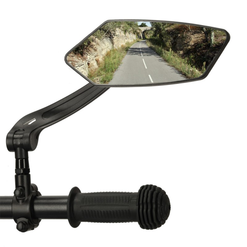 Set 2 Oglinzi retrovizoare pentru bicicleta, reglabile 360 grade, culoare Neagra Set 2 Oglinzi retrovizoare pentru bicicleta, reglabile 360 grade, culoare Neagra