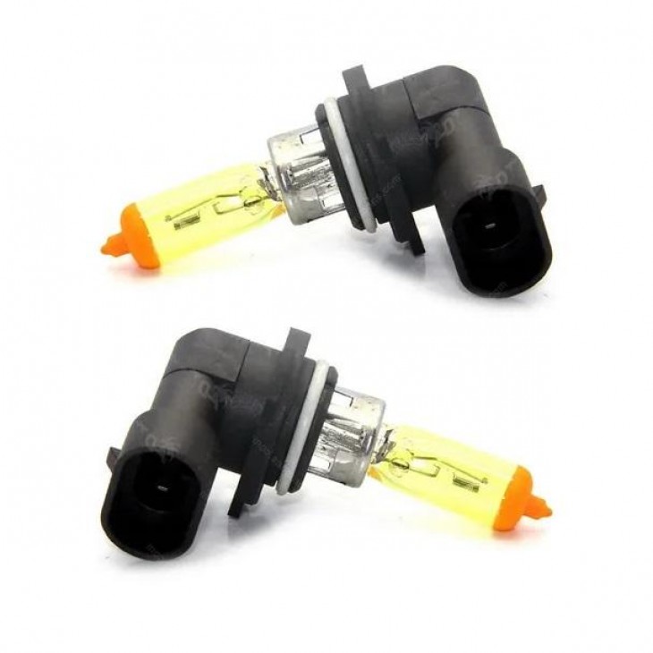 Set 2 becuri H11 pentru proiectoare de ceata, culoare galbena, 12V, 55W -  - AVEX