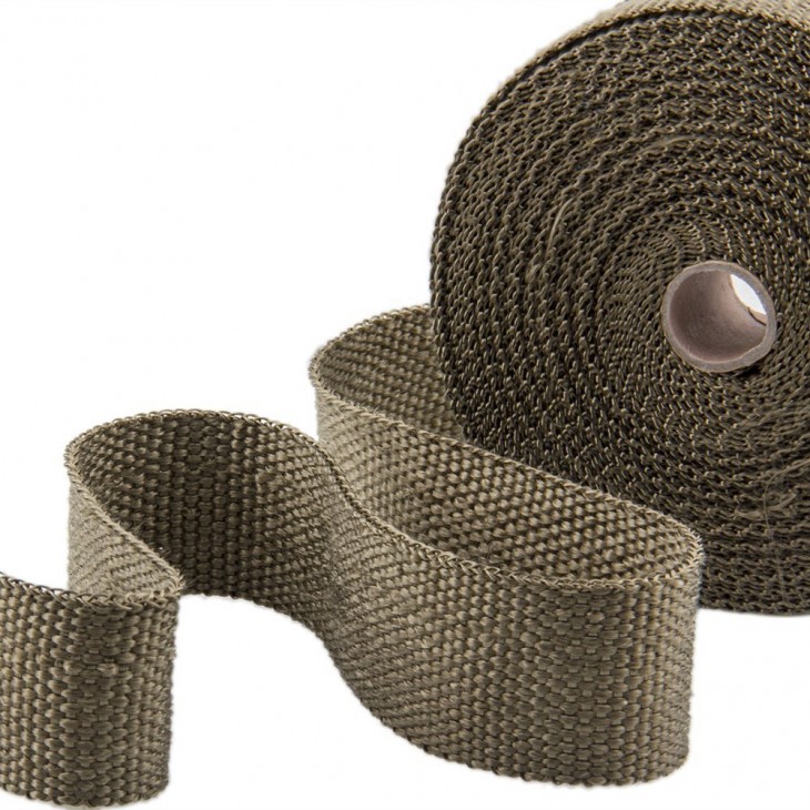 Rola banda termoizolanta din fibra de sticla, rezistenta termic pentru galerii evacuare, destinatie auto-moto, dimensiune 5cm x 10m -  - AVEX