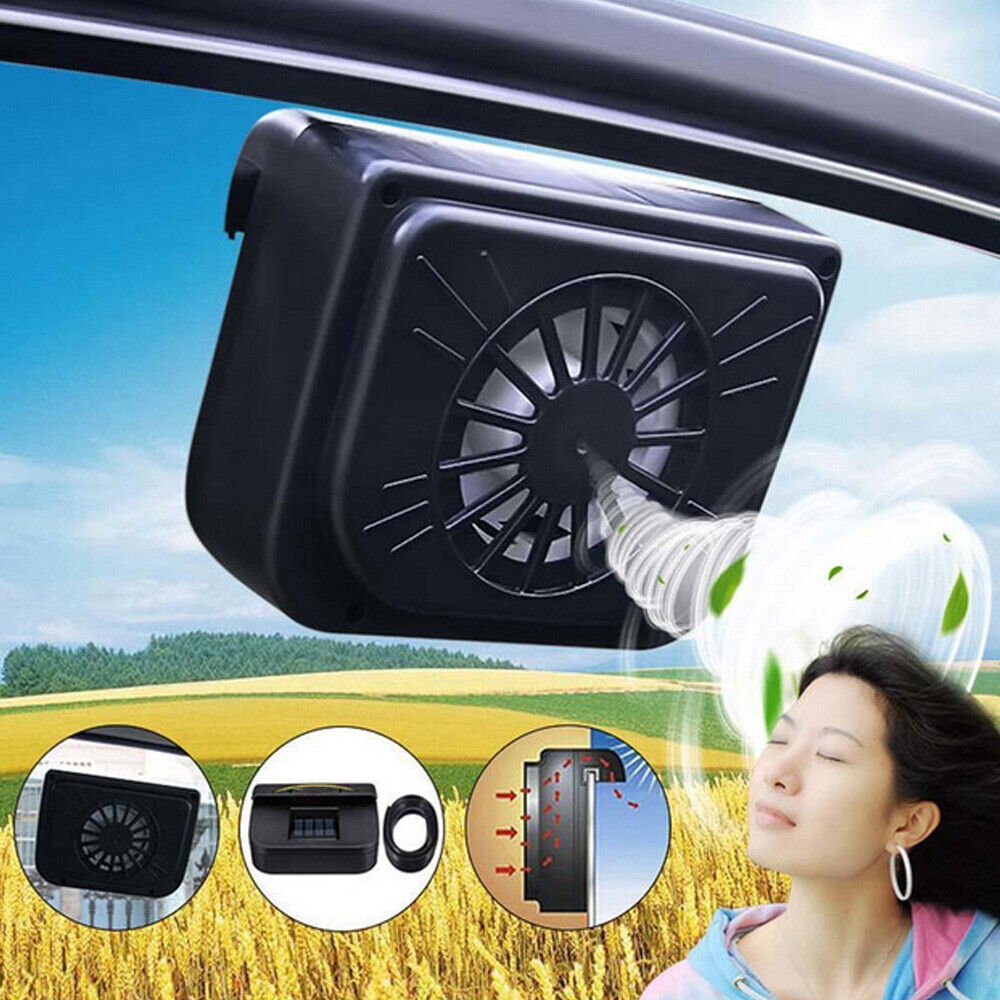 Ventilator auto cu panou solar AG166C -  - AVEX