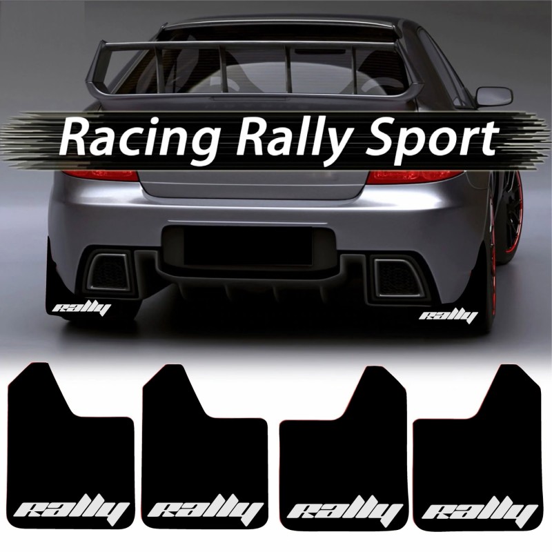 Set 4 Aparatori Noroi SPORT din cauciuc pentru autoturisme, universale, model Rally, dimensiune 30 x 23cm Set 4 Aparatori Noroi SPORT din cauciuc pentru autoturisme, universale, model Rally, dimensiune 30 x 23cm