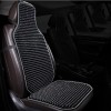 Husa Premium pentru scaun auto cu bile de masaj din lemn, dimensiune 122 x 42 cm, culoare Negru