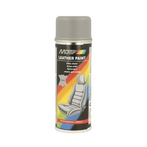 Spray vopsea pentru pentru reconditionare tapiterie din piele, 200 ml, culoare Gri Spray vopsea pentru pentru reconditionare tapiterie din piele, 200 ml, culoare Gri
