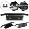 Bullbar aluminiu vopsit in camp electrostatic cu suport numar si proiectoare pentru vehicule offroad, culoare Neagra Bullbar aluminiu vopsit in camp electrostatic cu suport numar si proiectoare pentru vehicule offroad, culoare Neagra