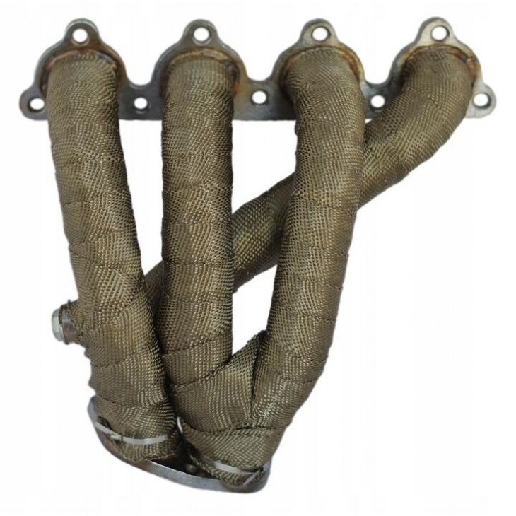 Rola banda termoizolanta din fibra de sticla, rezistenta termic pentru galerii evacuare, destinatie auto-moto, dimensiune 5cm x 10m -  - AVEX