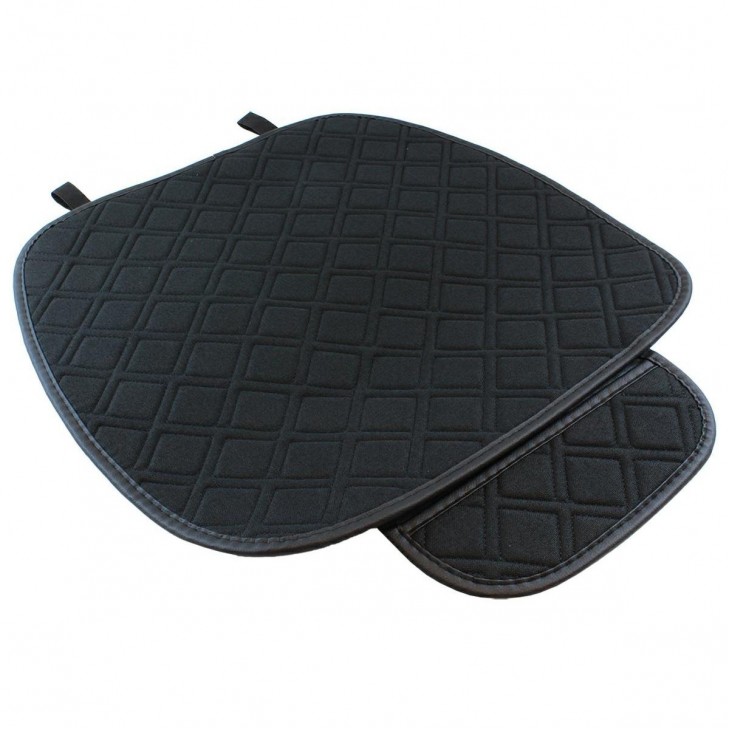Husa Confortabila de protectie scaun sofer, foarte rezistenta, cu perforatii pentru aerisire si buzunar, culoare Neagra -  - AVEX