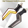 Set 2 lampi Semnalizare Moto, model BUMERANG, cu 2 functii, pozitie si semnalizare, tensiune 12V Set 2 lampi Semnalizare Moto, model BUMERANG, cu 2 functii, pozitie si semnalizare, tensiune 12V