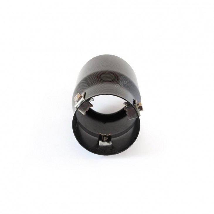 Ornament toba esapament din otel inoxidabil MT 007C cu finisaj carbon -  - AMIO