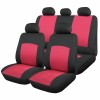 Huse Scaun Auto, 9 piese, universale, culoare Rosu-Negru Huse Scaun Auto, 9 piese, universale, culoare Rosu-Negru