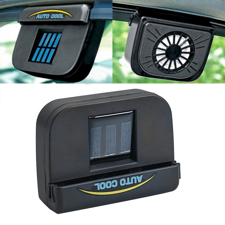 Ventilator auto cu panou solar AG166C -  - AVEX