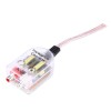 Convertor nivel semnal Hi-Low STEREO cu intrare 2 x RCA Convertor nivel semnal Hi-Low STEREO cu intrare 2 x RCA