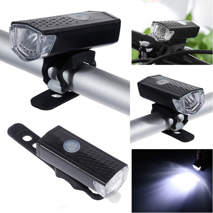 Kit Bicicleta Lampa Frontala LED + Lampa Stop LED ZD41B -  - AVEX