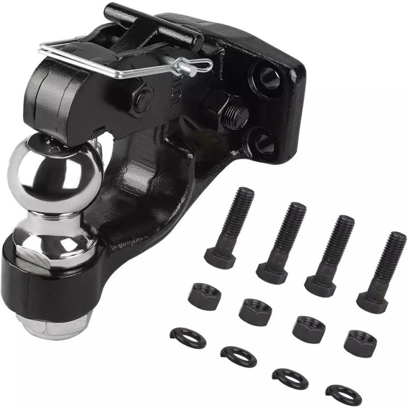 Cupla de remorcare cu bolt, bila si siguranta, greutate maxima 2700 Kg Cupla de remorcare cu bolt, bila si siguranta, greutate maxima 2700 Kg
