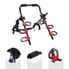 Suport auto pentru transport 3 biciclete, capacitate 58 kg, montaj rapid prin curele Suport auto pentru transport 3 biciclete, capacitate 58 kg, montaj rapid prin curele