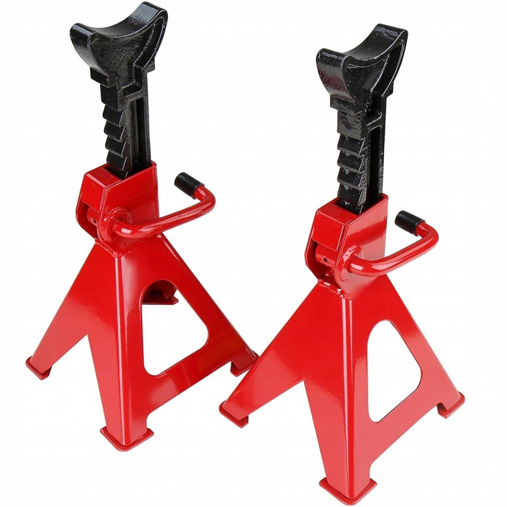 Set 2 cricuri de suport auto, ATV, SSV, greutate maxima 3T, reglabile pe inaltime -  - AVEX