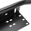 Bullbar aluminiu vopsit in camp electrostatic cu suport numar si proiectoare pentru vehicule offroad, culoare Neagra Bullbar aluminiu vopsit in camp electrostatic cu suport numar si proiectoare pentru vehicule offroad, culoare Neagra