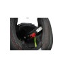Casca motocross integrala, negru mat cu viziera transparenta si ochelari de soare marimea XL, model LION Casca motocross integrala, negru mat cu viziera transparenta si ochelari de soare marimea XL, model LION