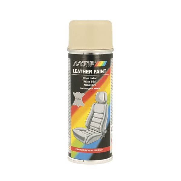 Spray vopsea pentru pentru reconditionare tapiterie din piele, 200 ml, culoare Bej Deschis Spray vopsea pentru pentru reconditionare tapiterie din piele, 200 ml, culoare Bej Deschis