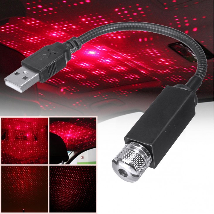 Lampa cu laser pentru plafon auto SkyLight cu alimentare USB -  - AVEX