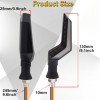 Set 2 lampi Semnalizare Moto, model BUMERANG, cu 2 functii, pozitie si semnalizare, tensiune 12V Set 2 lampi Semnalizare Moto, model BUMERANG, cu 2 functii, pozitie si semnalizare, tensiune 12V