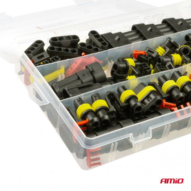 Set 352 conectori terminali ERMETICI, 6 dimensiuni -  - AMIO