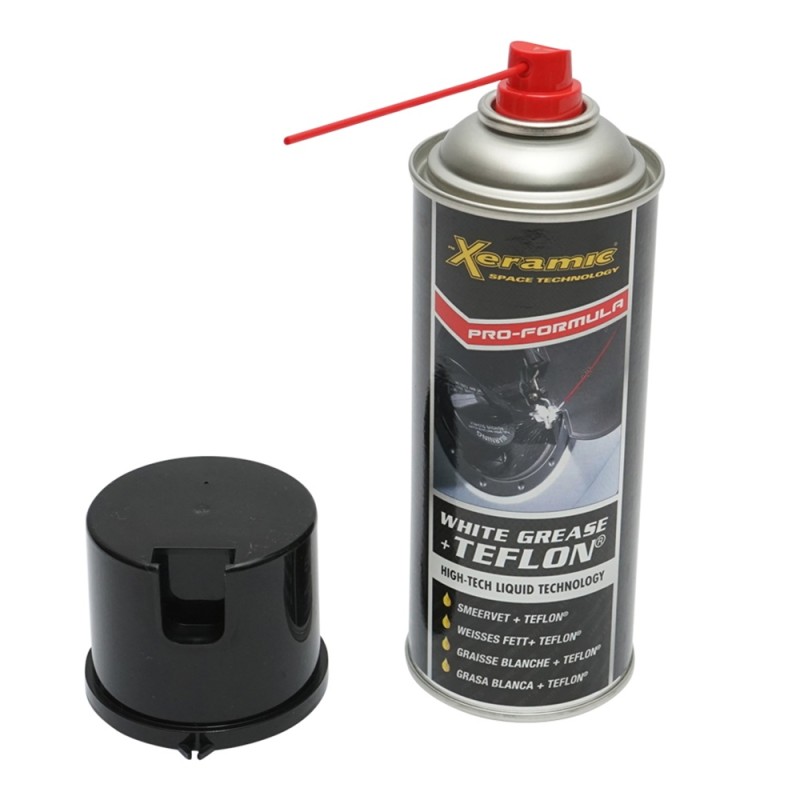 Spray vaselina alba cu continut de Teflon, 400ml, Xeramic Spray vaselina alba cu continut de Teflon, 400ml, Xeramic