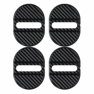 Set 4 buc. Ornamente Inchidere Usa, finisaj Carbon, culoare Neagra Set 4 buc. Ornamente Inchidere Usa, finisaj Carbon, culoare Neagra