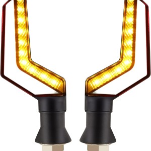 Set 2 lampi Semnalizare Moto, model BUMERANG, cu 2 functii, pozitie si semnalizare, tensiune 12V Set 2 lampi Semnalizare Moto, model BUMERANG, cu 2 functii, pozitie si semnalizare, tensiune 12V