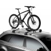 Suport auto pentru transport bicicleta in pozitie verticala, montaj rapid pe barele transversale, capacitate 15kg Suport auto pentru transport bicicleta in pozitie verticala, montaj rapid pe barele transversale, capacitate 15kg