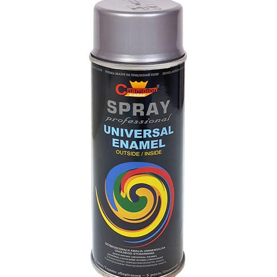 Spray Vopsea 400ml Gri Deschis RAL7046 Champion Color Spray Vopsea 400ml Gri Deschis RAL7046 Champion Color