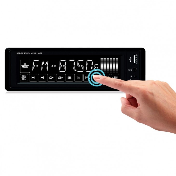 Player Auto MP3 cu ecran TOUCHSCREEN si telecomanda, 4 x 45W, Soling SLR-337 -  - AVEX