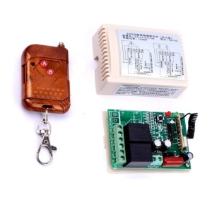 Kit Telecomanda + Receptor cu 2 canale pentru automatizari (tip2) Kit Telecomanda + Receptor cu 2 canale pentru automatizari (tip2)
