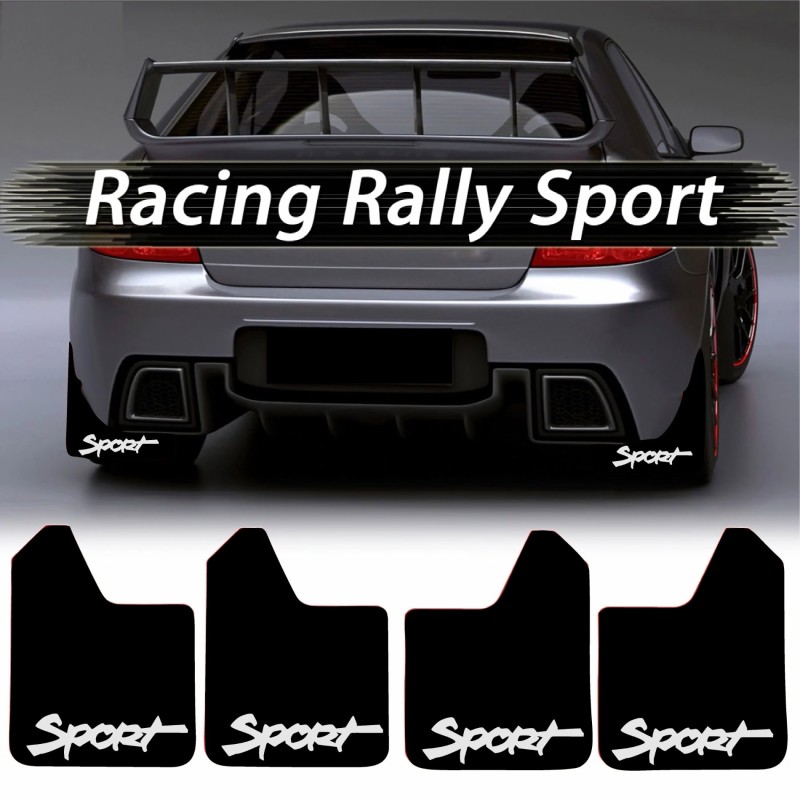 Set 4 Aparatori Noroi SPORT din cauciuc pentru autoturisme, universale, model Sport, dimensiune 30 x 23cm Set 4 Aparatori Noroi SPORT din cauciuc pentru autoturisme, universale, model Sport, dimensiune 30 x 23cm