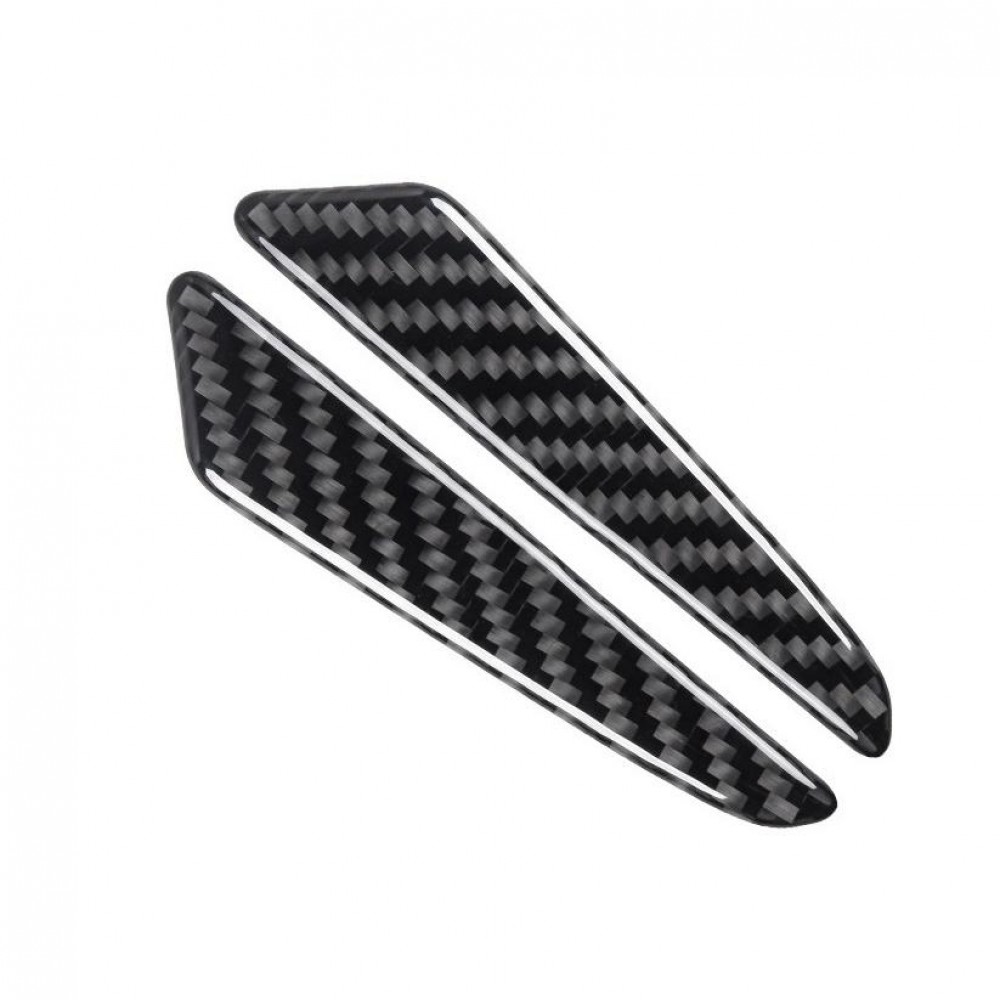 Set 8 elemente de protectie usa Imitatie Carbon, flexibile, autoadezive, culoare Neagra -  - AVEX